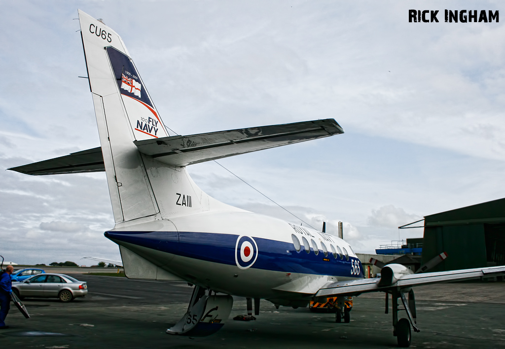 Scottish Aviation Jetstream T2 - ZA111/565 - Royal Navy