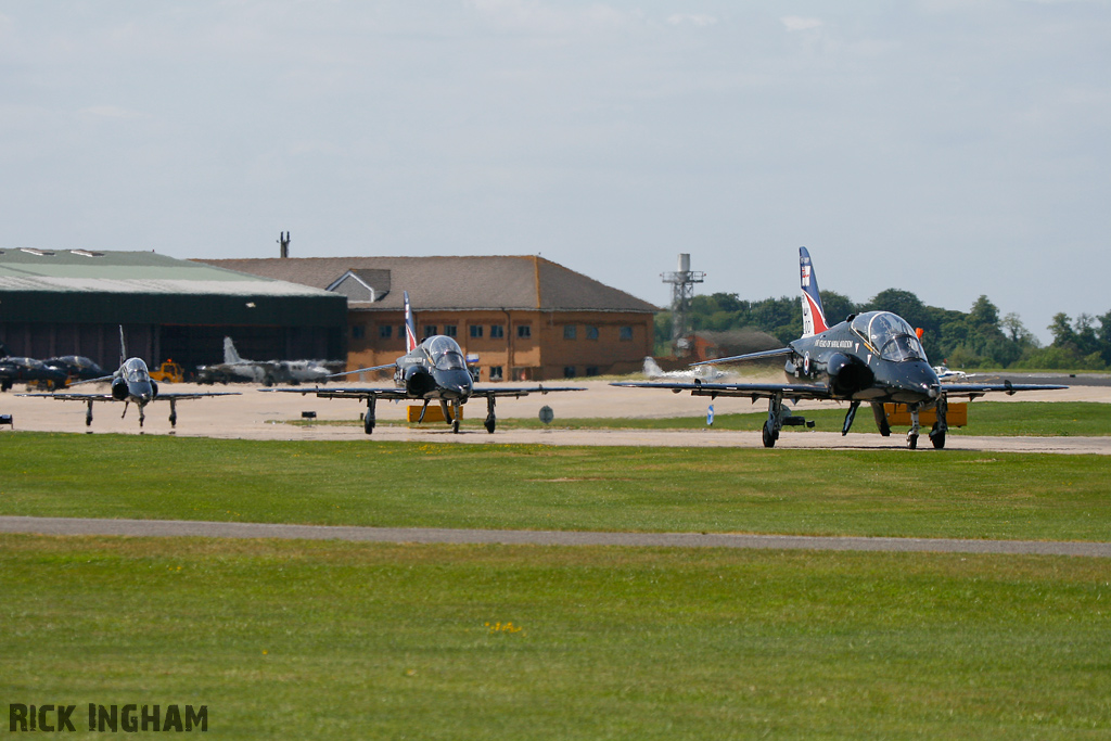 British Aerospace Hawk T1 - XX301 + XX205 + XX281 - Royal Navy