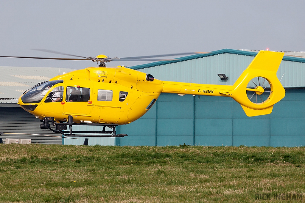 Eurocopter EC145 - G-HEMC - East Anglian Air Ambulance