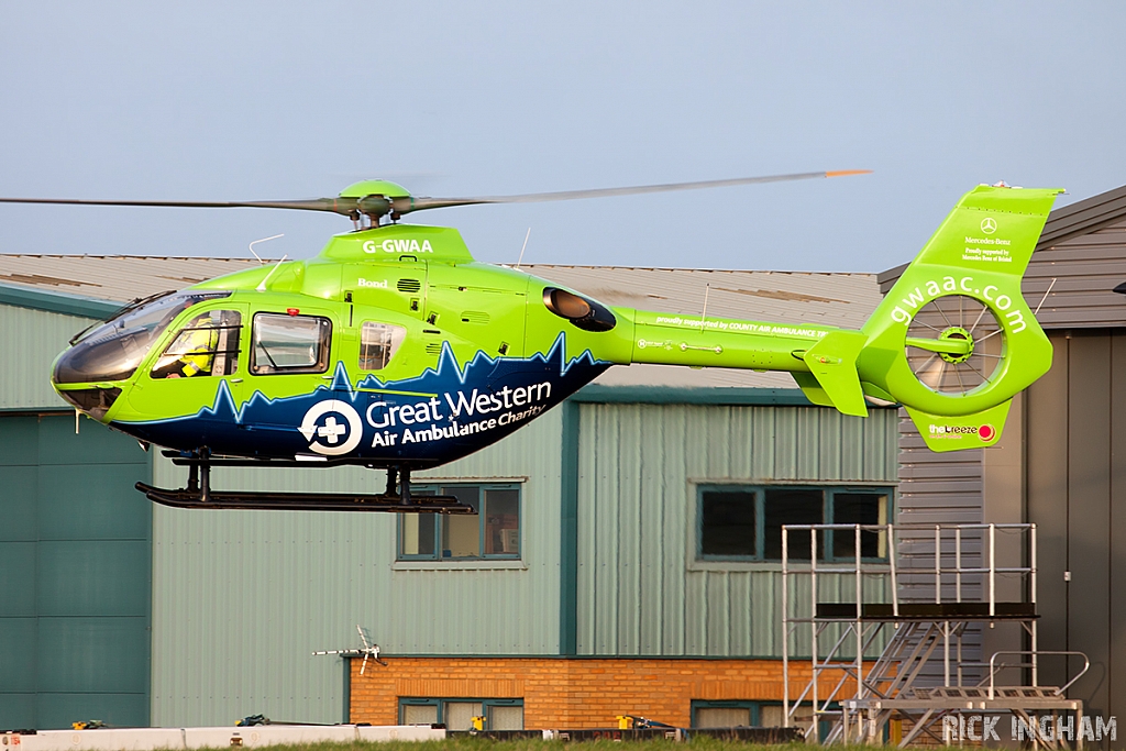 Eurocopter EC135 T2 - G-GWAA - Great Western Air Ambulance