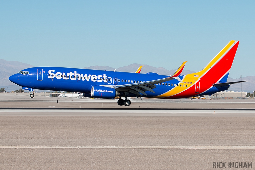Boeing 737-8H4 - N8658A - Southwest Airlines