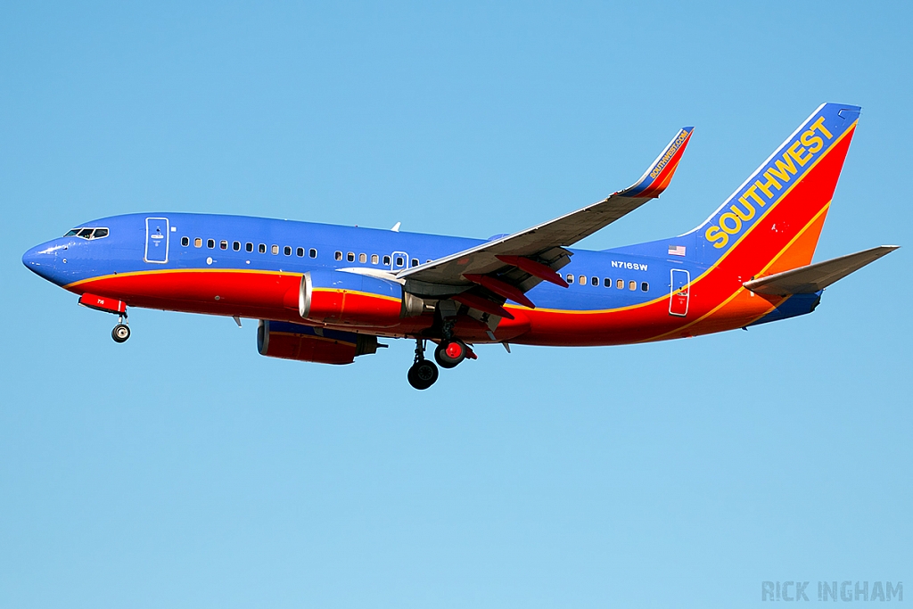 Boeing 737-7H4 - N716SW - Southwest Airlines