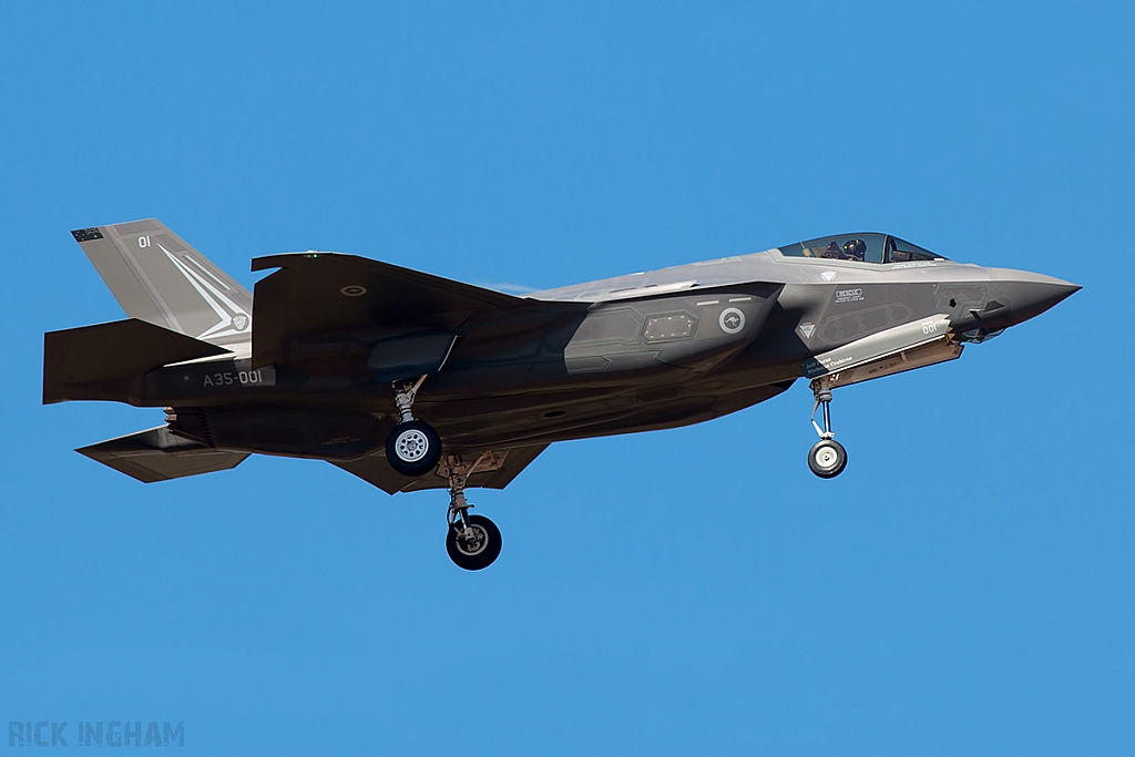 Lockheed Martin F-35A Lightning II - A35-001 - Royal Australian Air Force