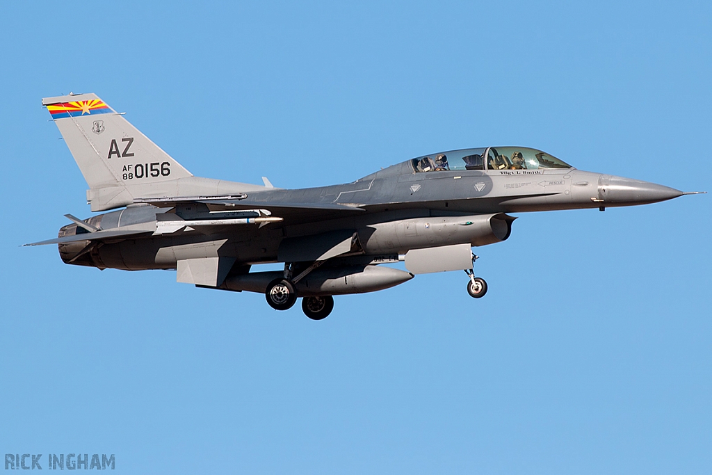 Lockheed Martin F-16D Fighting Falcon - 88-0156 - USAF