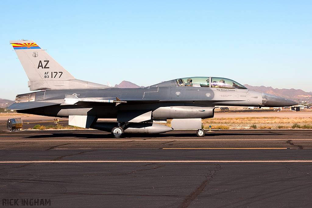 Lockheed Martin F-16D Fighting Falcon - 83-1177 - USAF