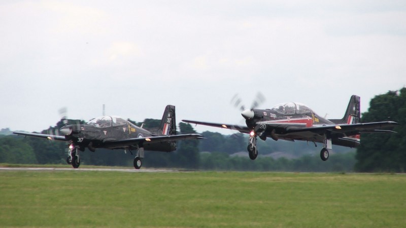 Short Tucano T1 - ZF210 + ZF317 - RAF