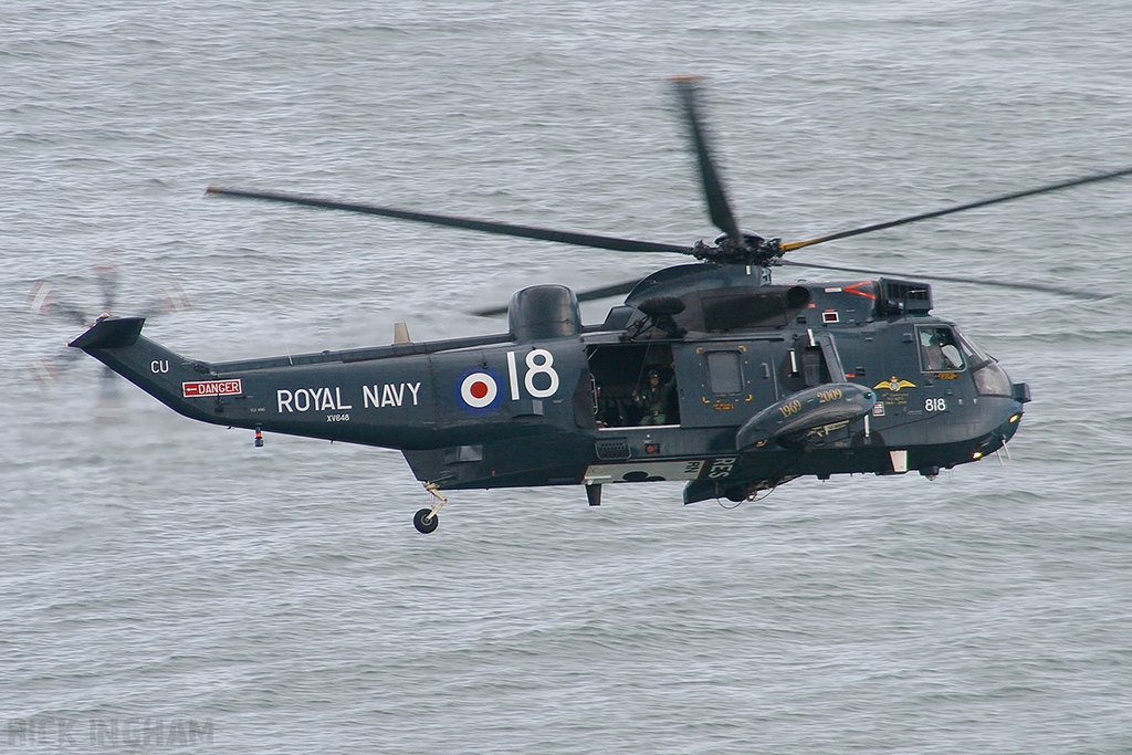 Westland Sea King HU5 - XV648/18 - Royal Navy