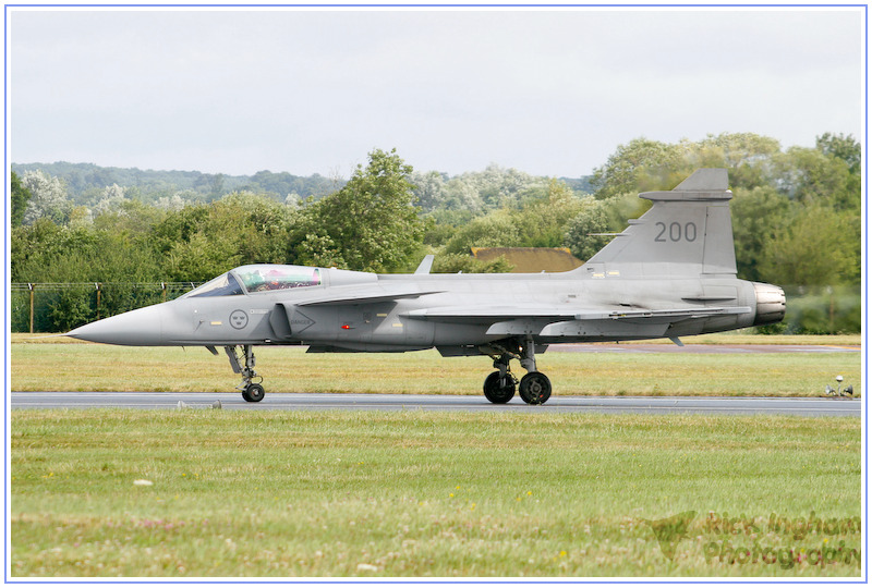 SAAB JAS-39A Gripen - 39200/200 - Swedish Air Force