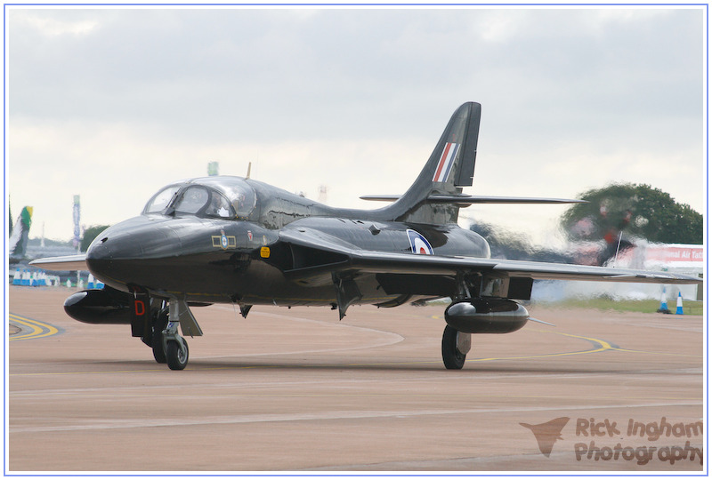 Hawker Hunter T7 - G-FFOX/WV318 - RAF