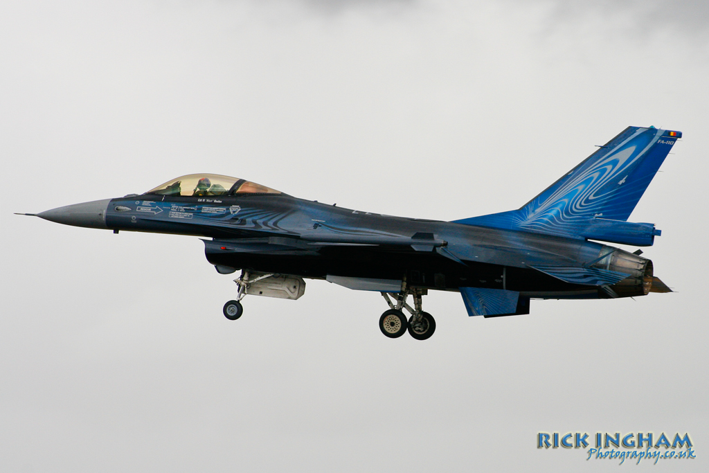 Lockheed Martin F-16AM Fighting Falcon - FA-110 - Belgian Air Component