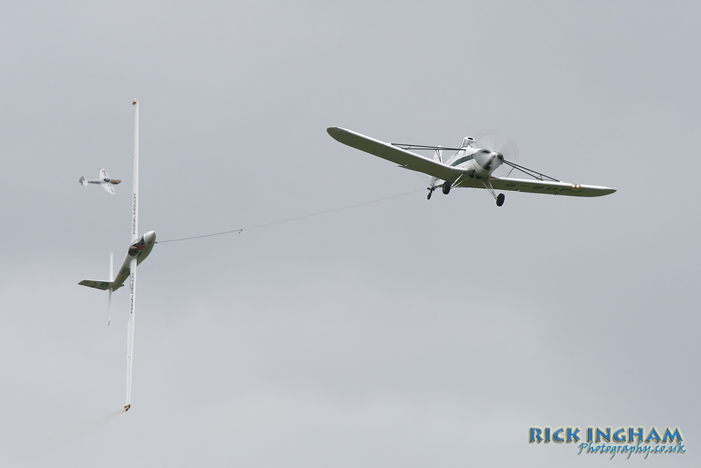 Piper PA-25-235 Pawnee B - G-BDPJ + Marganski Swift S-1 - G-IZII