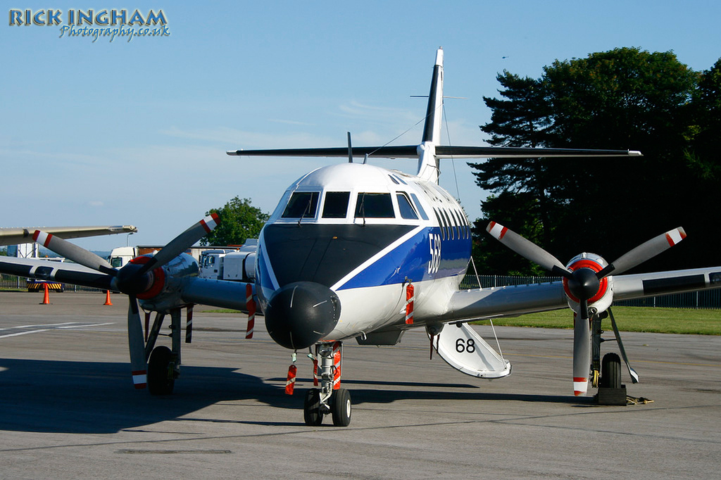 Scottish Aviation Jetstream T2 - XX487/568 - Royal Navy