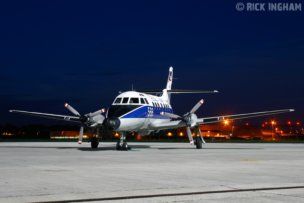 Scottish Aviation Jetstream T2 - XX484/566 - Royal Navy