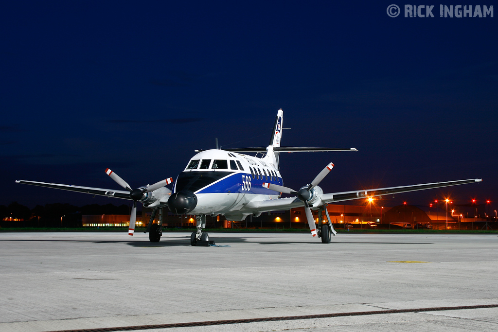 Scottish Aviation Jetstream T2 - XX484/566 - Royal Navy