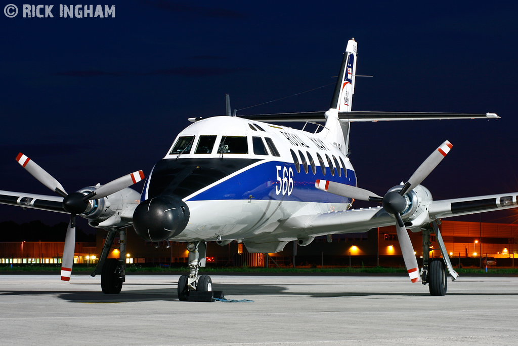 Scottish Aviation Jetstream T2 - XX484/566 - Royal Navy