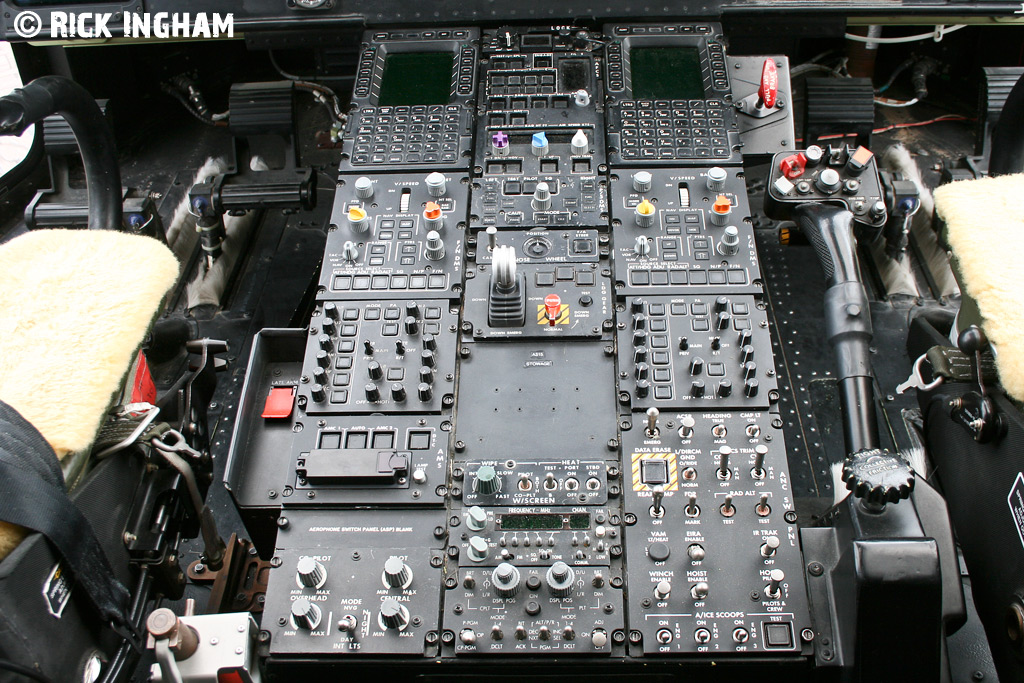 Cockpit of Westland Merlin HC3 - ZJ137/W - RAF