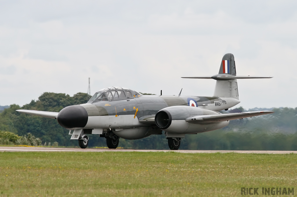 Gloster Meteor NF11 - WM167/G-LOSM - RAF