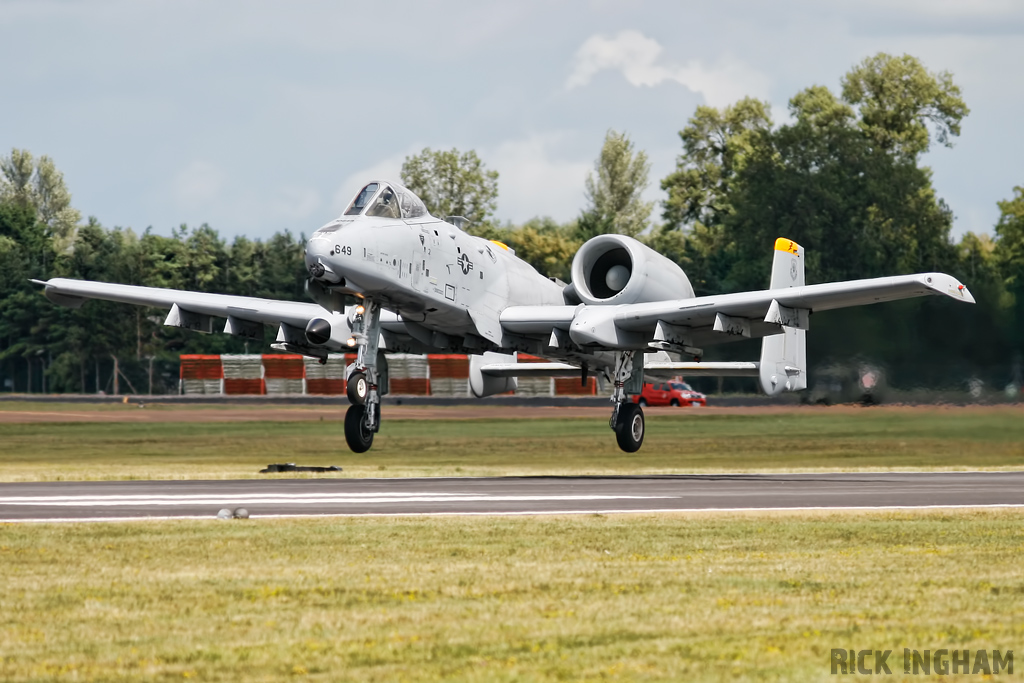 Fairchild A-10C Thunderbolt II - 82-0649 - USAF