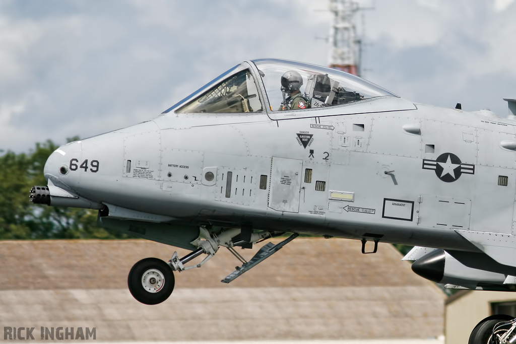 Fairchild A-10C Thunderbolt II - 82-0649 - USAF