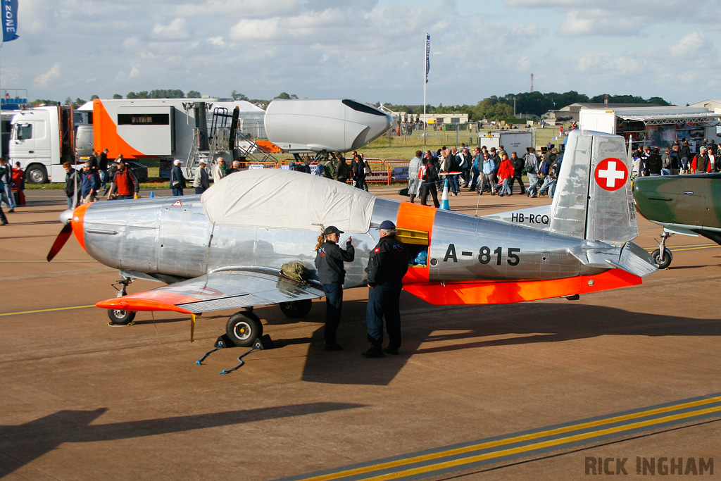 Pilatus P-3 - A-815/HB-RCQ - Swiss Air Force