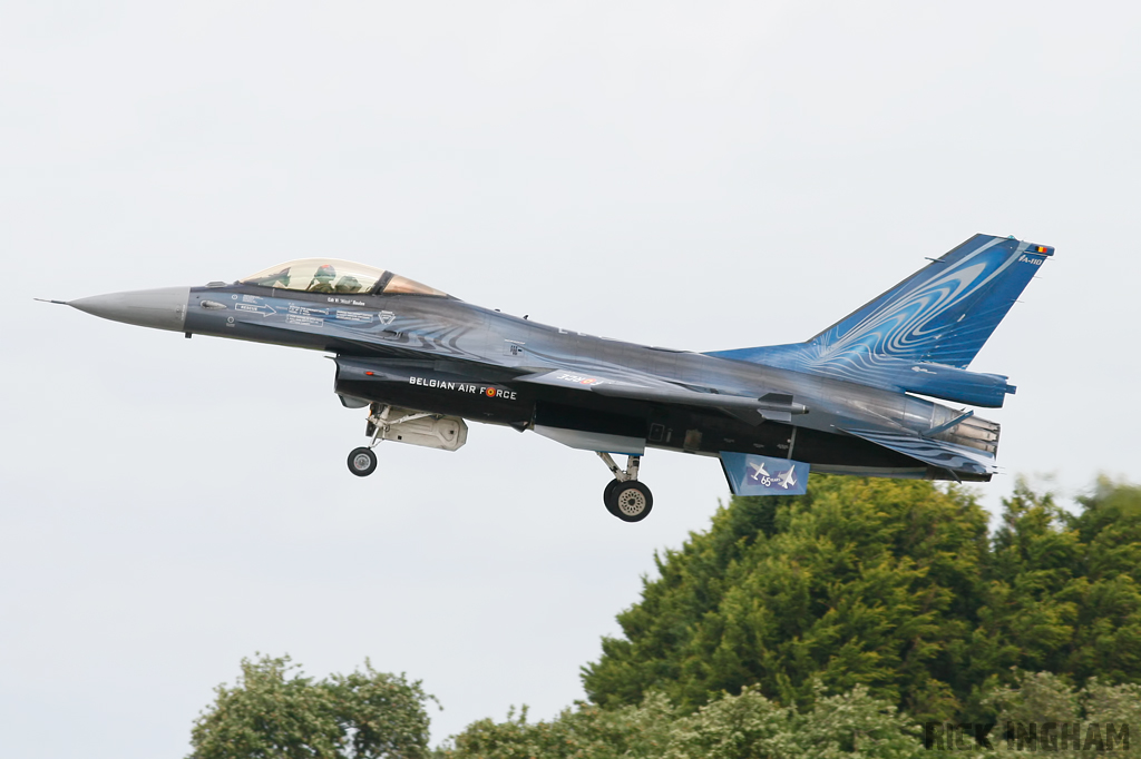 Lockheed Martin F-16AM Fighting Falcon - FA-110 - Belgian Air Component