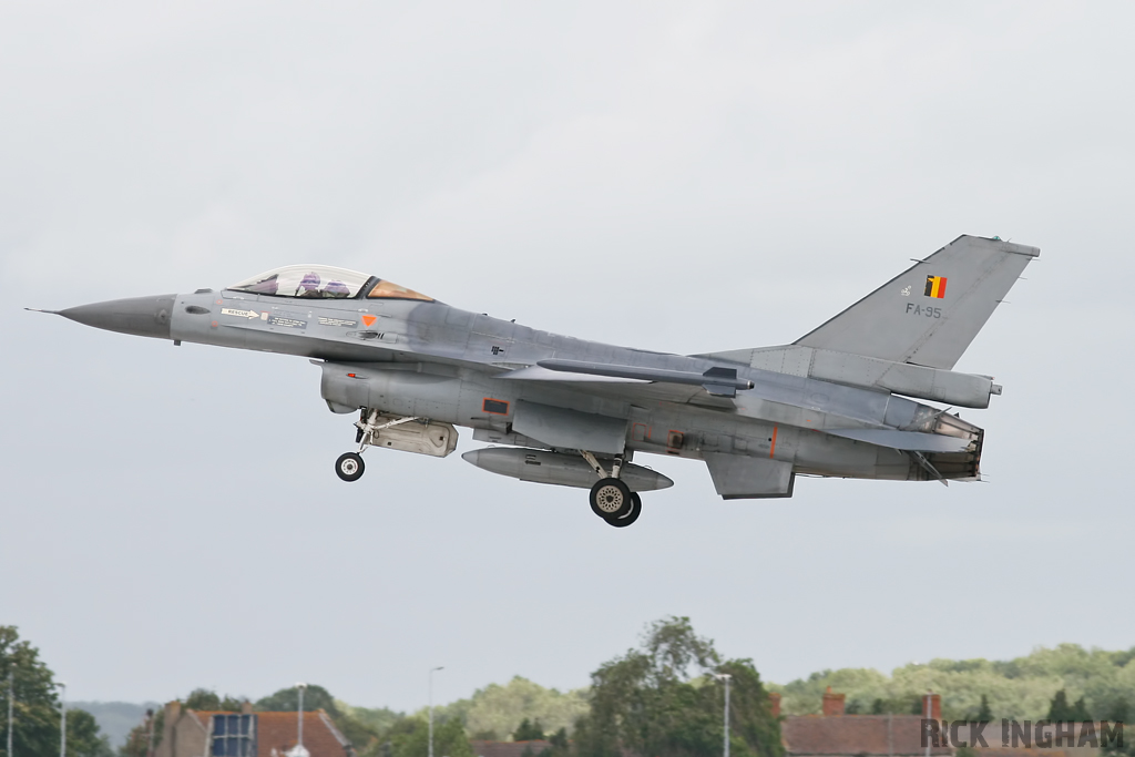 Lockheed Martin F-16AM Fighting Falcon - FA-95 - Belgian Air Component