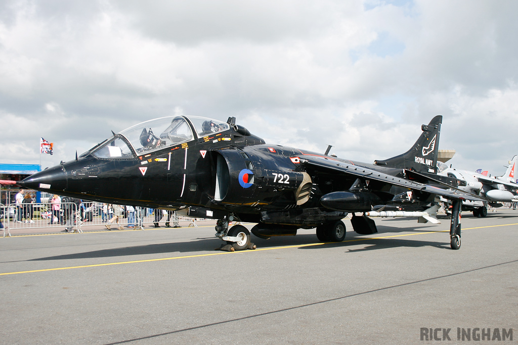 British Aerospace Sea Harrier T8 - ZB604 - Royal Navy