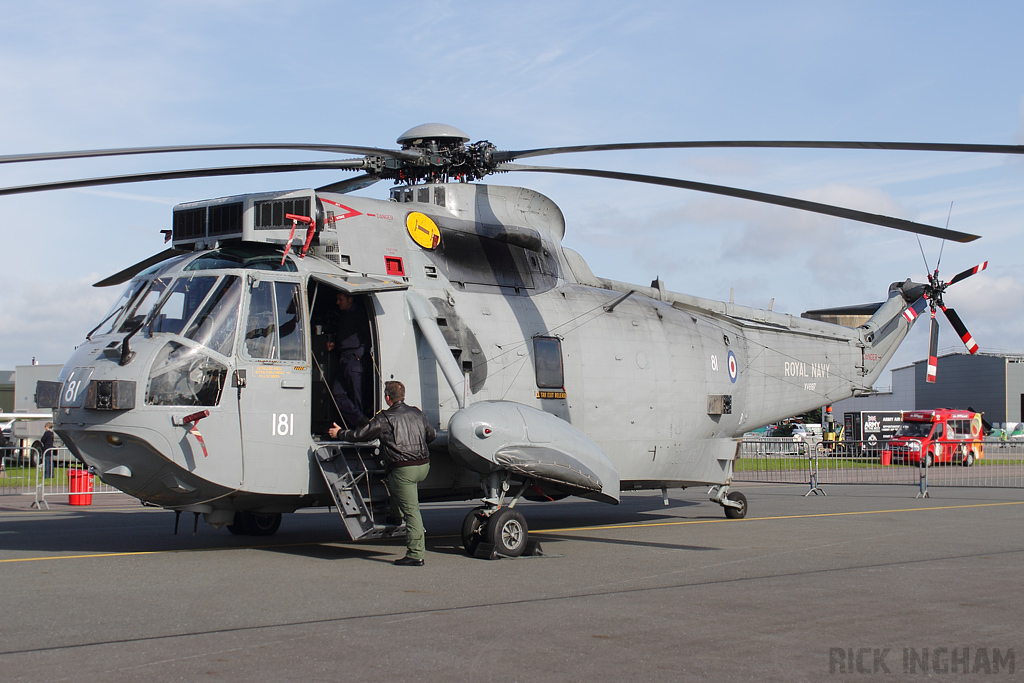 Westland Sea King ASaC7 - XV697/81 - Royal Navy