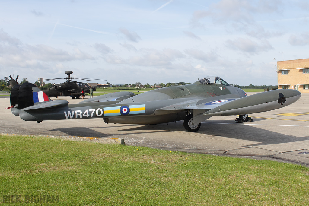 De Havilland DH112 Venom FB50 - G-DHVM/WR470 - RAF