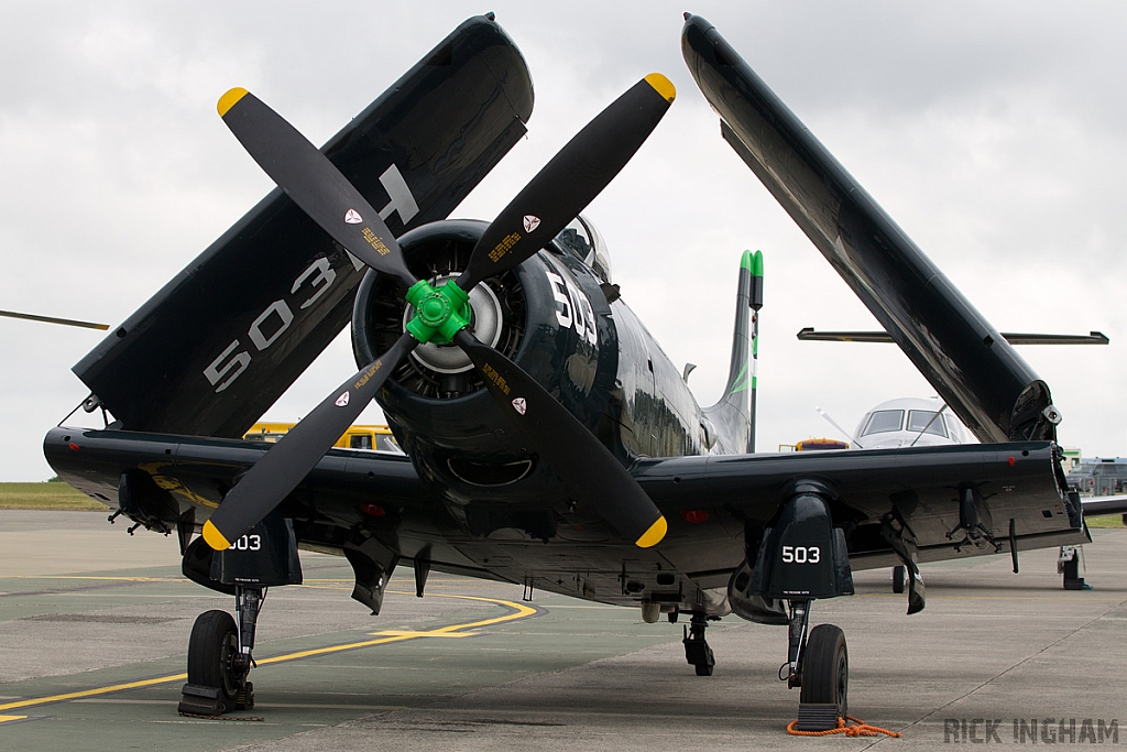 Douglas AD-4NA Skyraider - 503/H/G-RADR - US Navy