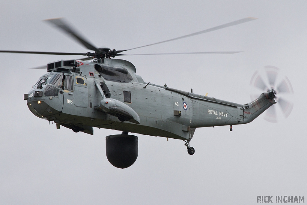 Westland Sea King ASaC7 - ZE418/86 - Royal Navy