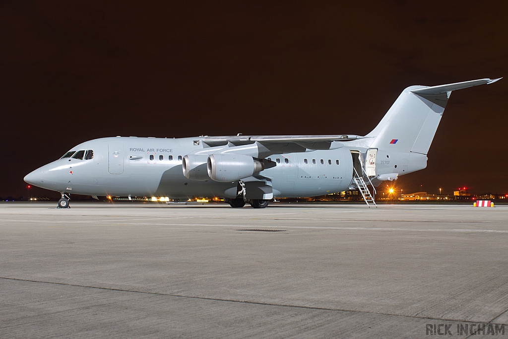 BAe 146-200QC C3 - ZE707 - RAF