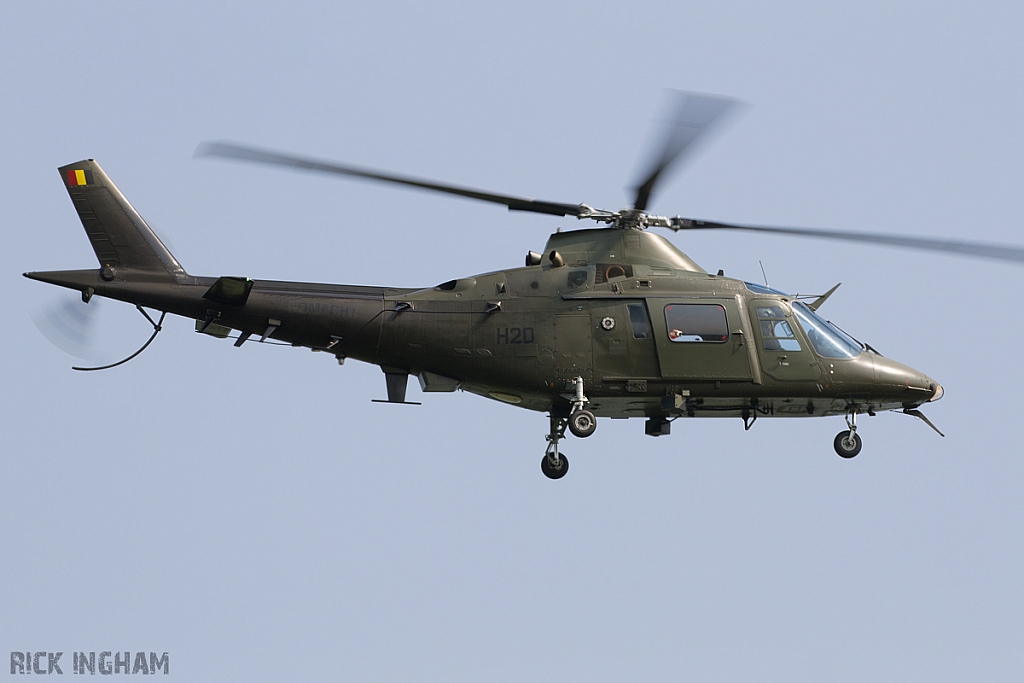 Agusta A109BA - H20 - Belgian Air Component