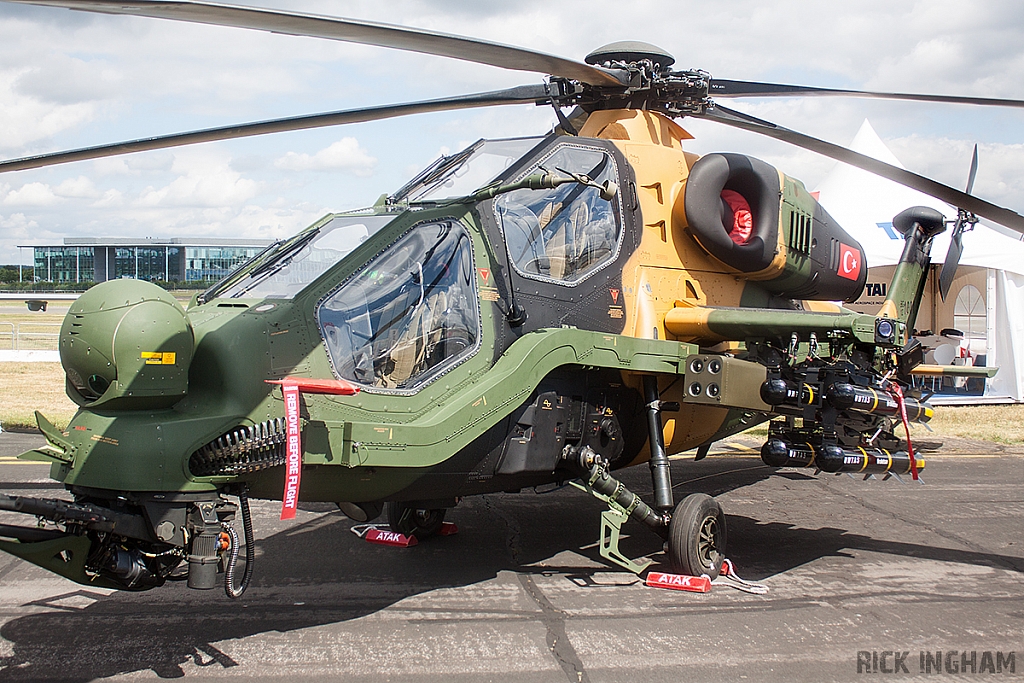 AgustaWestland T-129A ATAK - 12-1001 - Turkish Army