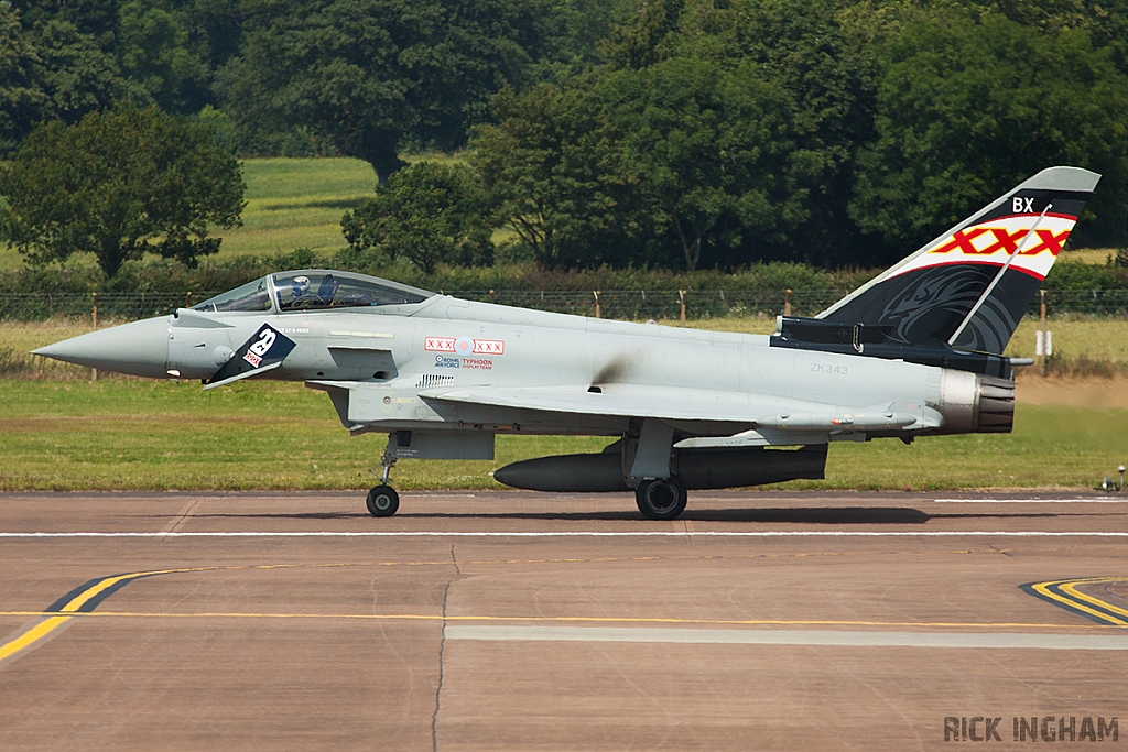 Eurofighter Typhoon FGR4 - ZK343 - RAF