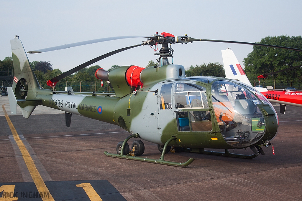 Westland Gazelle HT2 - G-ZZLE/XX436 - Royal Marines