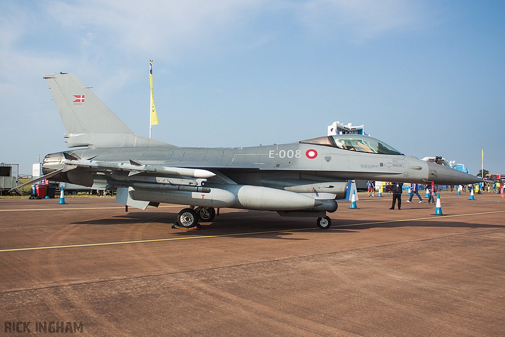 Lockheed Martin F-16AM Fighting Falcon - E-008 - Danish Air Force