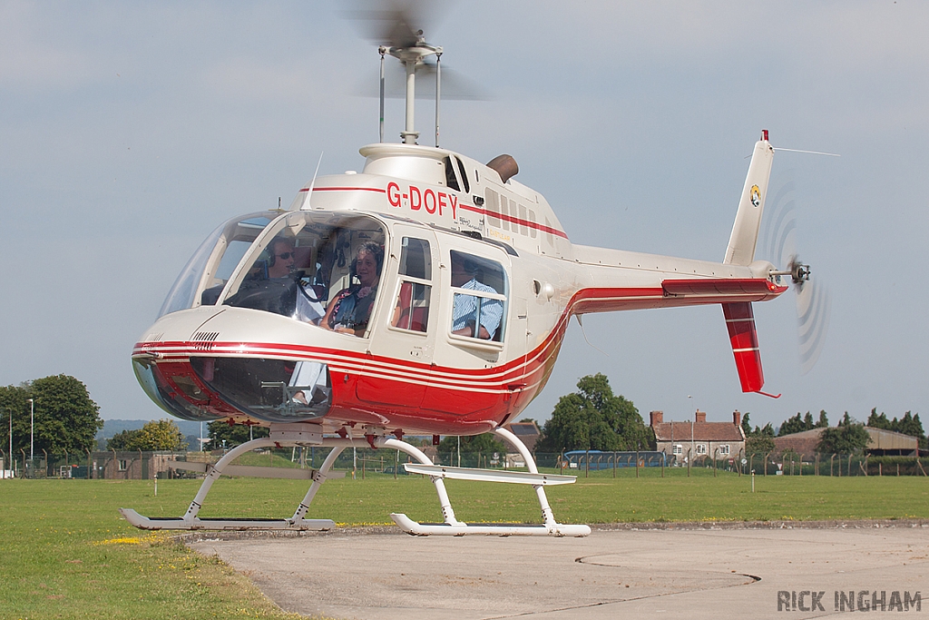 Bell 206 BIII - G-DOFY - Castle Air Charters