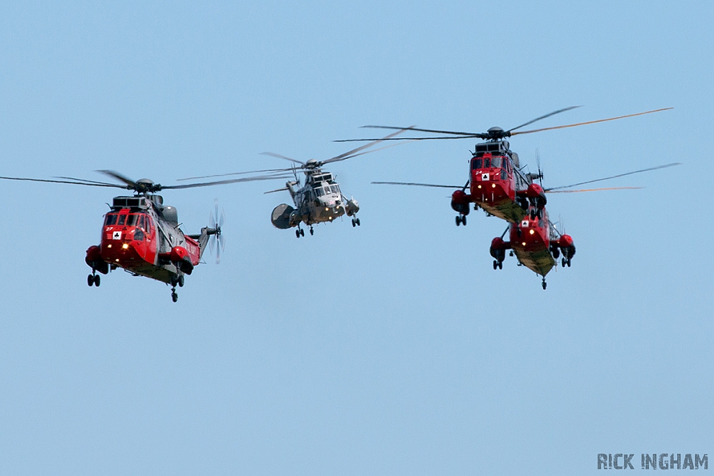 Westland Sea King HU5 + Westland Sea King ASaC7 - Royal Navy