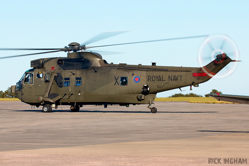 Westland Sea King HC4 - ZF117/X - Royal Navy