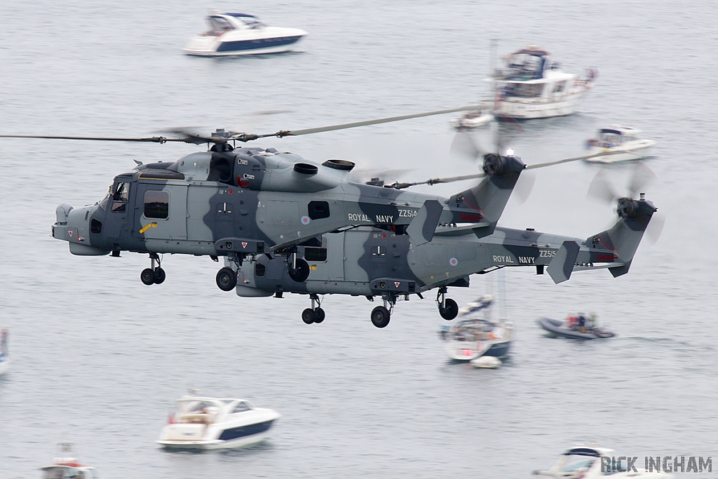 AgustaWestland AW159 Wildcat HMA2 - ZZ514 + ZZ515  - Royal Navy