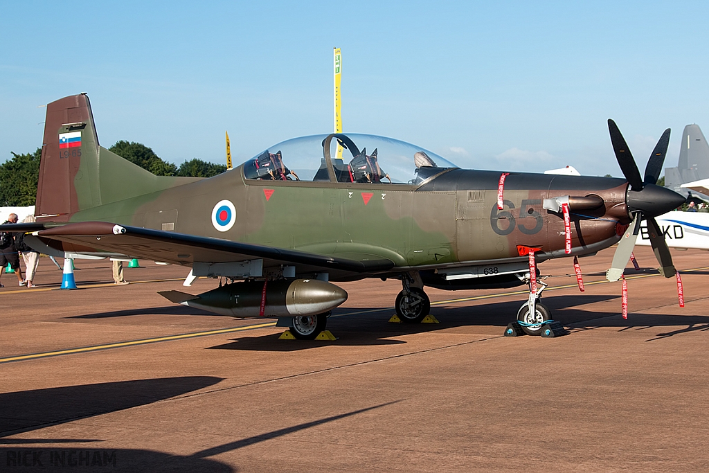 Pilatus PC-9M - L9-65 - Slovenian Air Force