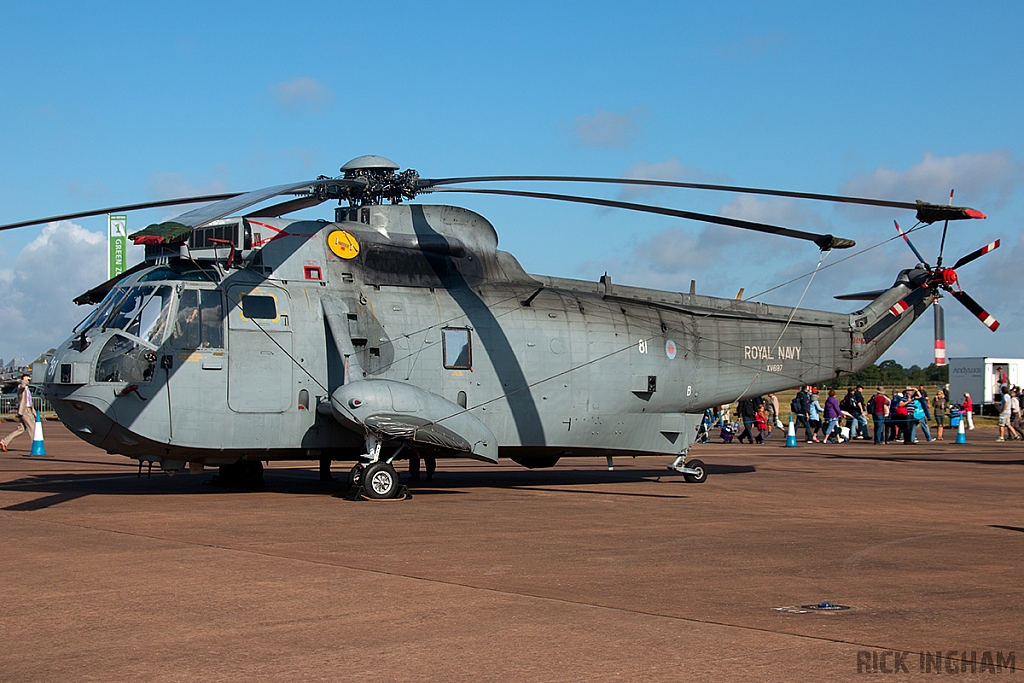 Westland Sea King ASaC7 - XV697/81 - Royal Navy