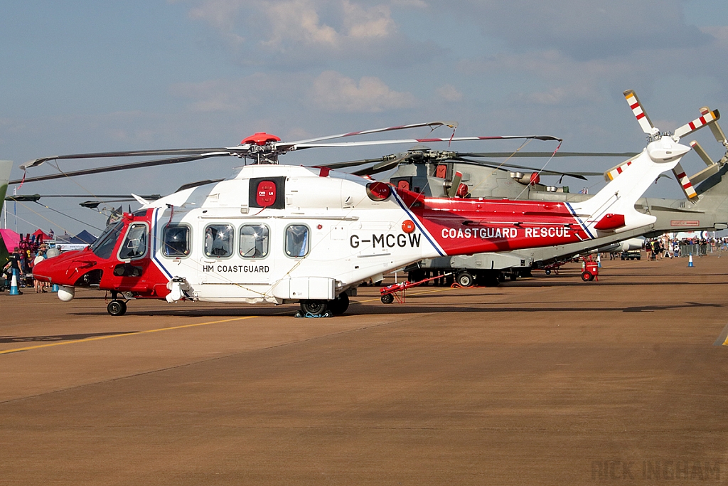 AgustaWestland AW189 - G-MCGW - Coast Guard