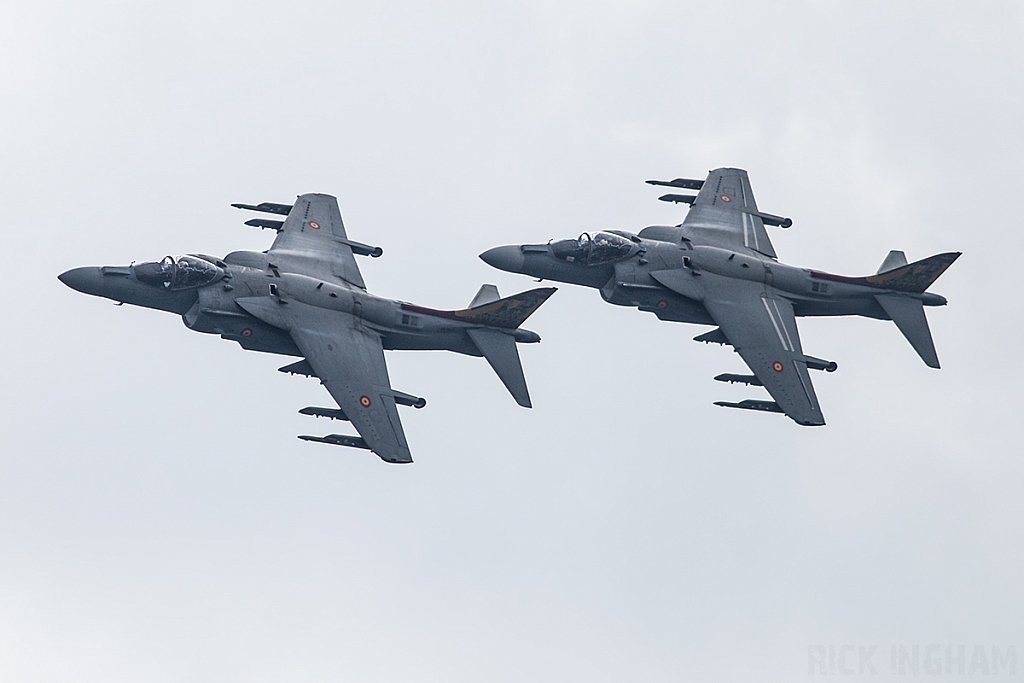 McDonnell Douglas EAV-8B Harrier II + - VA.1B-24/01-914 + VA.1B-37/01-925 - Spanish Navy