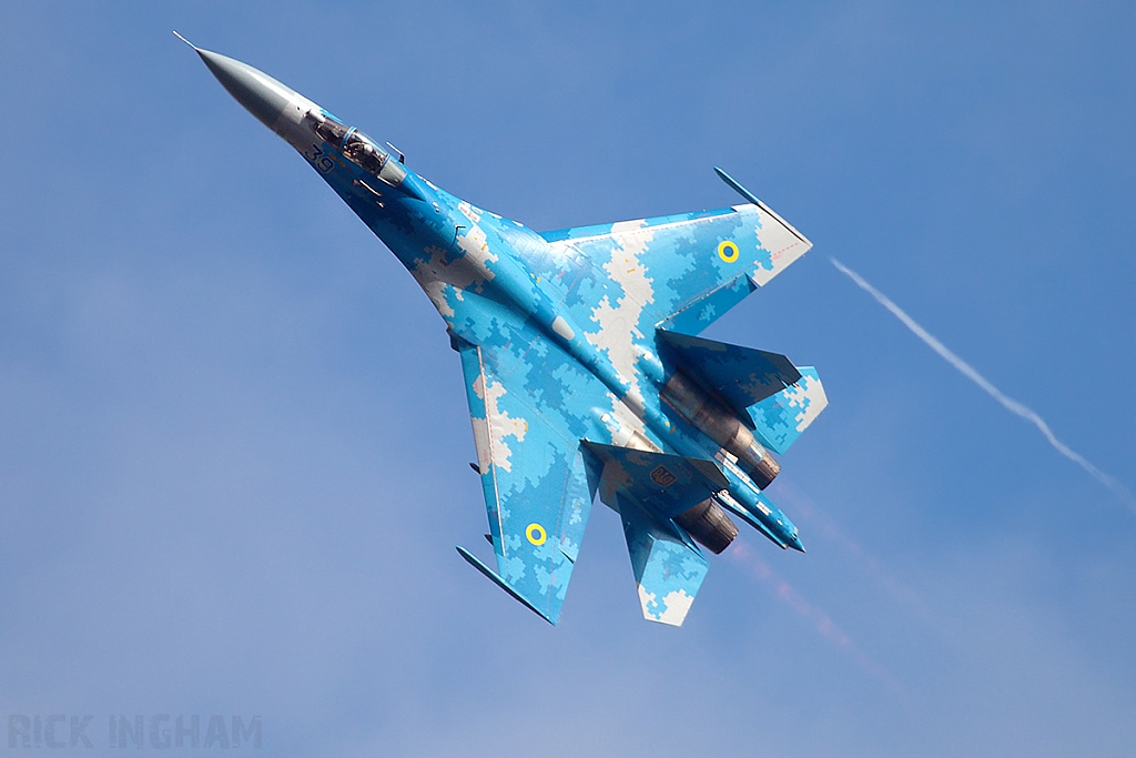 Sukhoi Su-27P Flanker - 39 Blue - Ukrainian Air Force