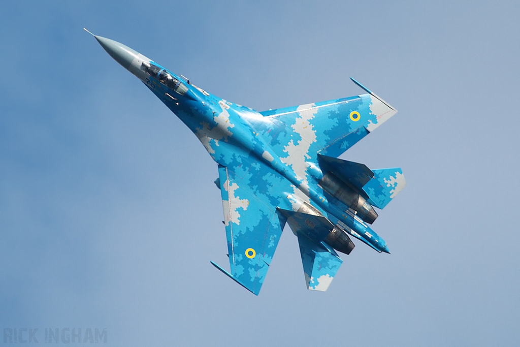 Sukhoi Su-27P Flanker - 39 Blue - Ukrainian Air Force