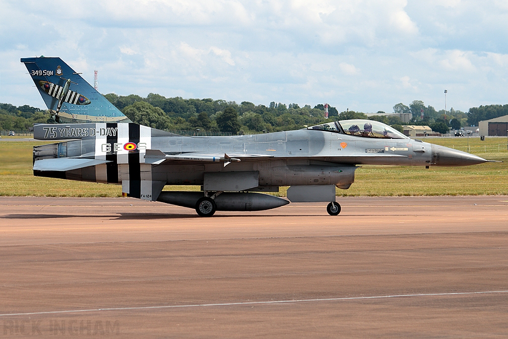 Lockheed Martin F-16AM Fighting Falcon - FA-124 - Belgian Air Component