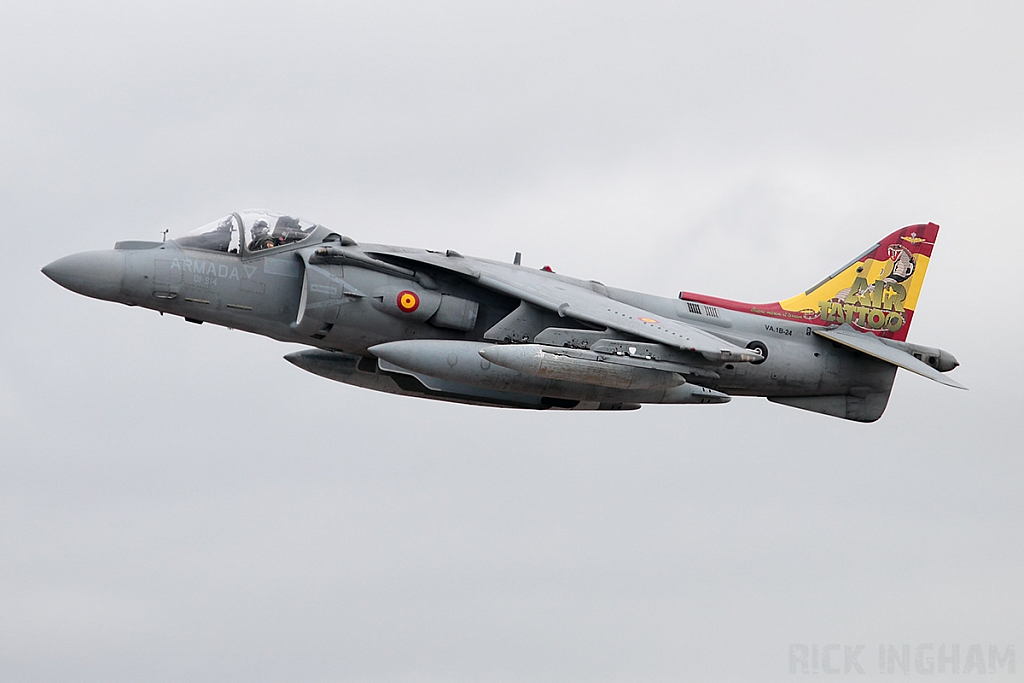 McDonnell Douglas EAV-8B Harrier II + - VA.1B-24/01-914 - Spanish Navy