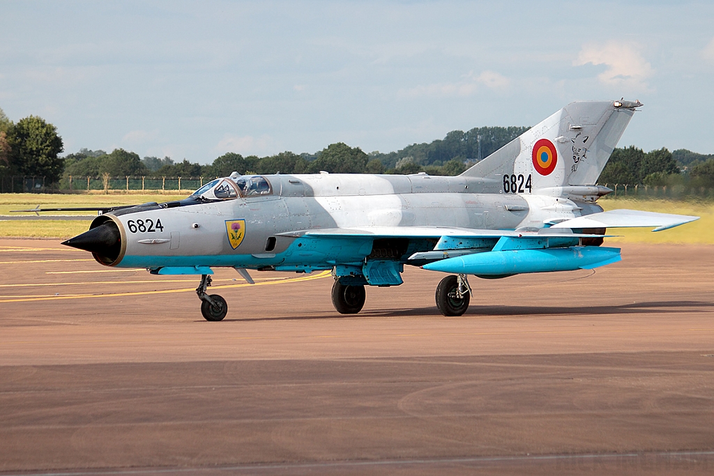 Mikoyan-Gurevich MiG-21 LanceR C - 9824 - Romanian Air Force